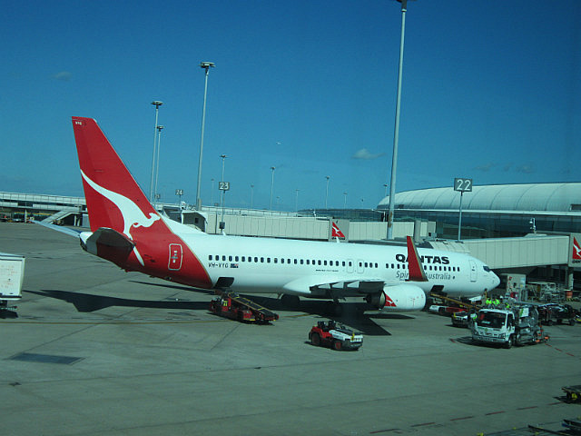Qantas plane