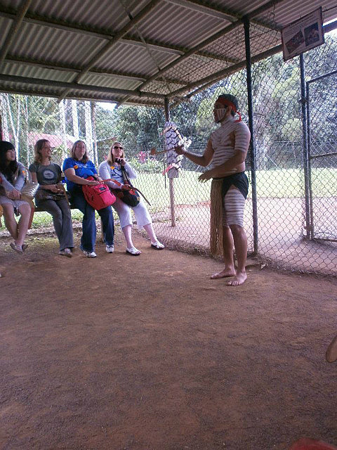 Learning to throw a boomerang