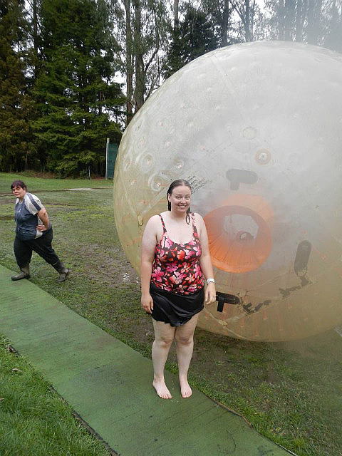 Standing with Zorb