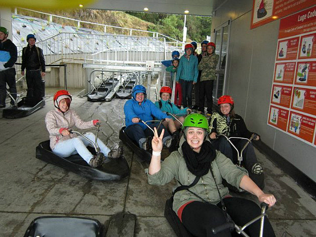 Getting Ready to Luge