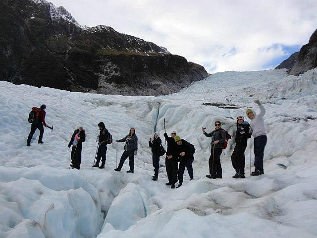 Walking on the Glacier