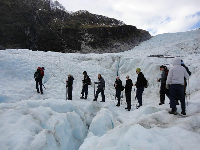Walking on the Glacier
