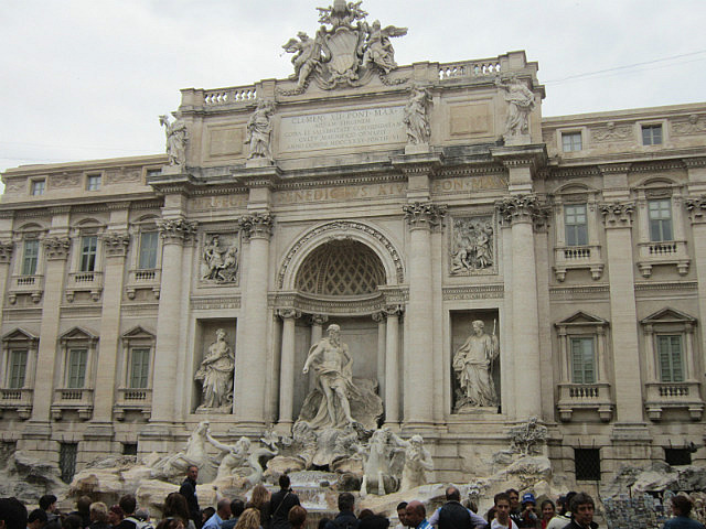 The Trevi Fountain